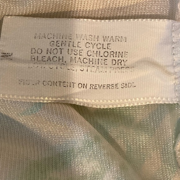 2 Piece Vintage CHEVETTE Nightgown Robe Floral Size M/L ILGWU - Picture 14 of 15